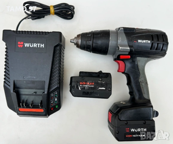 Wurth BS 14-A Power - Мощен акумулаторен винтоверт 14.4V  