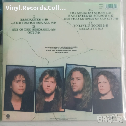 Metallica, снимка 2 - Грамофонни плочи - 54673307