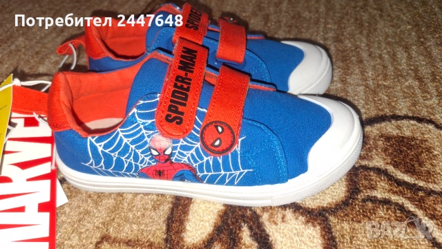 Детски гуменки Spider- man, 29 номерр, снимка 2 - Детски гуменки - 54357964