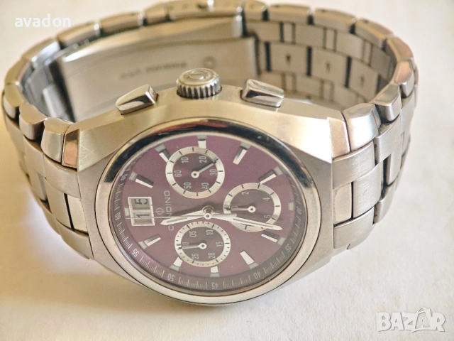 CANDINO Chronograph wr 100m Swiss Made , снимка 4 - Мъжки - 54911854