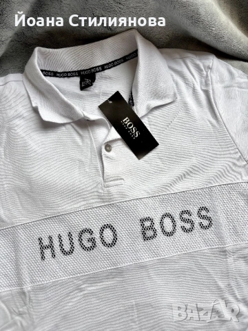 Мъжка тениска Hugo Boss, снимка 2 - Тениски - 54552287