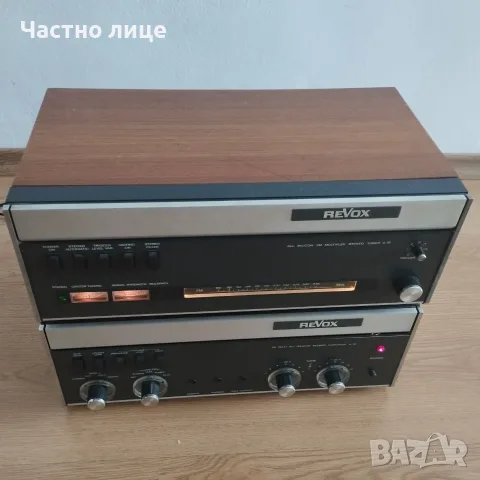 ReVox тунер и усилвател, снимка 2 - Ресийвъри, усилватели, смесителни пултове - 55448813