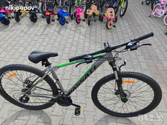BG Алуминиев велосипед 29" EGBERT сив, снимка 4 - Велосипеди - 54398660