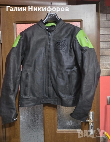 кожено мото яке Berik перфектно