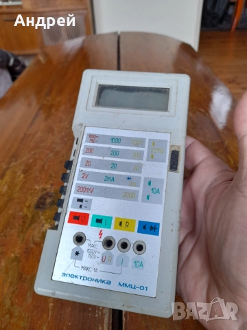 Стар мултицет ММЦ-01, снимка 2 - Антикварни и старинни предмети - 54174271