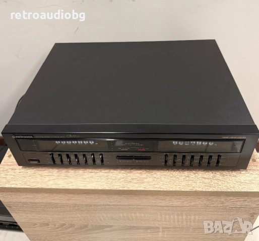 🔉Стерео графичен еквалайзер PIONEER GR-555 - 7 бандов🔉, снимка 4 - Ресийвъри, усилватели, смесителни пултове - 53089314