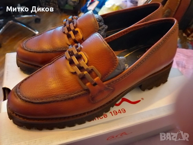 Ara маркови дамски обувки естеств.кожа  #40 стелка 26 см нови купувани за 199лв сега 50 евро
