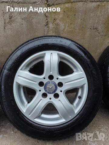 Джанти за мерцедес 15 цола. , снимка 2 - Гуми и джанти - 53983489
