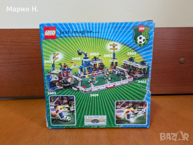 Lego Football 3412 и 3414: Point Shooting и Precision Shooting, отлично състояние, пълен комплект, снимка 9 - Конструктори - 55094947