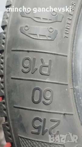 215.60.17,2бр зимни гуми клебер , снимка 4 - Гуми и джанти - 55610614