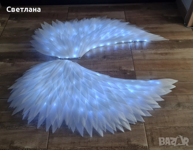 Светещи ангелски крила , снимка 5 - Декорация за дома - 50796955