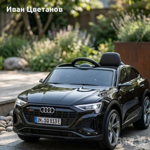 Детска акумулаторна кола Audi RS Q8 12V - Дистанционно управление, музика, LED светлини 