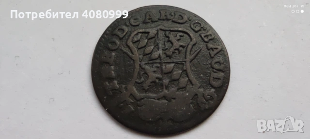 Liege Liard 1750, снимка 5 - Нумизматика и бонистика - 54398347