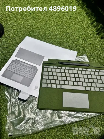 Microsoft Surface Pro Signature Keyboard в комплект с писалка Surface Slim Pen 2