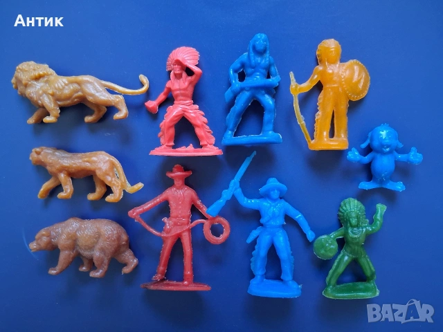 Лот Стари Фигурки Стрелбище от Соца, снимка 2 - Колекции - 54096460