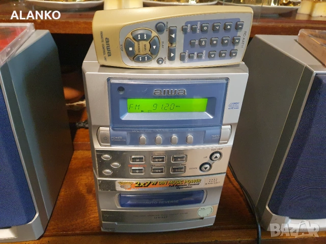 Мини Аудио система AIWA LCX-337, снимка 2 - Аудиосистеми - 54581986