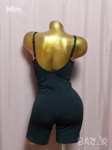 XL Черно,бизшевно, моделиращо боди с крачоли , снимка 6 - Бельо - 55496450