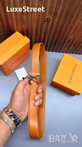 Yves Saint Laurent 💎 Louis Vuitton 💎 Естествена Кожа 💎Дамски Колани , снимка 4 - Колани - 55553125