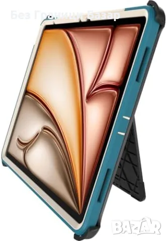 Нов син Удароустойчив калъф OtterBox Defender за iPad Air 13 с протектор Защита Айпад таблет, снимка 5 - Калъфи, кейсове - 55450751
