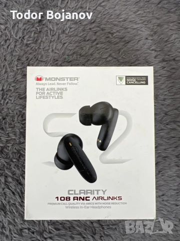 Безжичните слушалки Monster Clarity 108 
