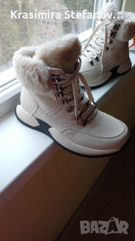 топли зимни ботуши на Mat star, снимка 3 - Дамски ботуши - 54233406