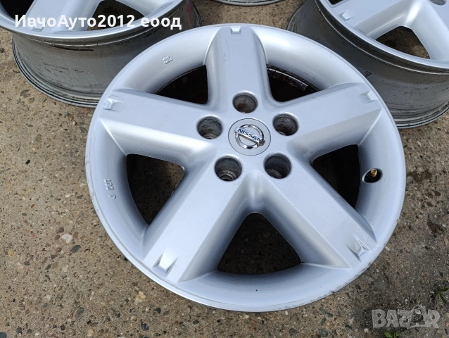 Алуминиеви джанти 16 оригинални nissan , снимка 2 - Гуми и джанти - 54388326