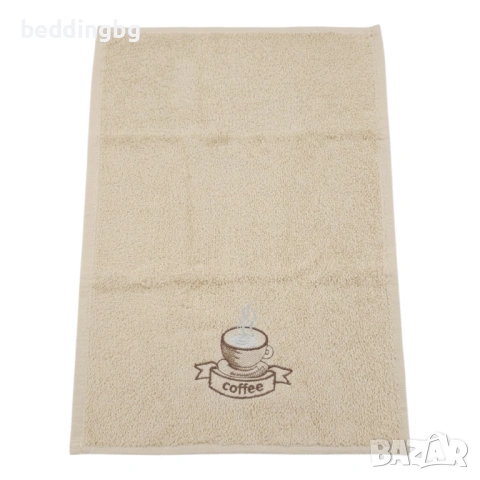 Комплект 3бр. Кухненски Кърпи 100% Памук "Coffee" - 30/50см, снимка 4 - Хавлиени кърпи - 54027154