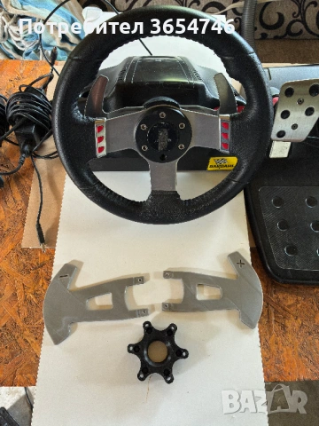 Волан Logitech G27, снимка 2 - Аксесоари - 54666578
