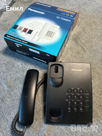 Стационарен телефон  PANASONIC KX TS500FX
