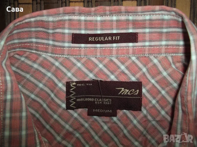 Ризи MARL BORO, JACK&JONES, BENETTON  мъжки,М, снимка 2 - Ризи - 55480375