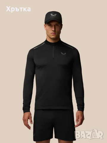 Castore Apex Training 1/4 Zip Top - Оригинална мъжка спортна блуза р-р S