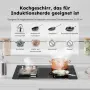 Индукционен котлон за вграждане, 7000W, 4 зони, Bridge функция, 60 см, COVERCOOK, снимка 7