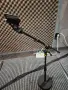 Масивна стойка за микрофон K&M с държач Shure, снимка 1