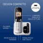 Чисто Нов Дигитален Безжичен Телефон Panasonic KX-TGC260 Сребрист с Телефонен Секретар и Блокиране.., снимка 2