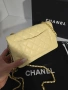 Chanel Flap Bag Gold logo Дамска Чанта От Естествена Телешка Кожа Код Brand Luxury Fashion26, снимка 4