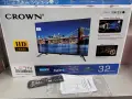 КАТО НОВ! Телевизор Crown 32FB22, LCD, 32 inch, 81 см, 1366×768 HD Ready, Черен, снимка 14