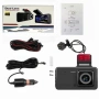 Видеорегистратор DUAL LENS FULL HD1080 с 3 лещи и нощно виждане, снимка 8