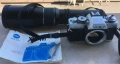 Работеща Minolta XG-M с портретен и телефото обективи, снимка 1