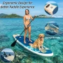 НОВ Надуваем Падълборд (SUP) SOLAVERO 335см - Пълен комплект, снимка 3