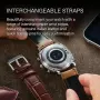 Pininfarina Кожена каишка за часовник 22 мм Pininfarina с крокодилски десен, снимка 5