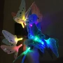 Верига от LED лампички за градината  с пеперуди, 12 лампи, снимка 3