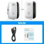 Универсален WiFi Усилвател на Сигнал (Repeater), 300Mbps, Безжичен Удължител на Обхват с LAN Порт, снимка 10