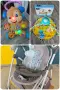 Продавам Бебешка електрическа Люлка 2 в 1, Музикална проходилка Fisher Price и Активна Гимнастика, снимка 1