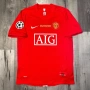 Manchester United 2008 UCL Final Retro Jersey, снимка 1