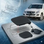 Капачка предна броня кука теглич Mercedes ML W164 фейслифт / facelift, снимка 1
