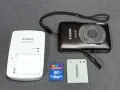 ЦИФРОВ ФОТОАПАРАТ CANON IXUS 105 BROWN 12.1MP CCD DIGITAL CAMERA Y2K RETRO DIGICAM, снимка 13