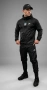 Мъжки спортен екип Nike микрофибър шушляк черен, снимка 2