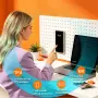 IMAK за Nothing Phone (4b) Магнитен Airbag Удароустойчив TPU Калъф със Скрийн Протектор – Прозрачен, снимка 3