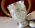 Калаена чаша за вино с картини на Eduard von Grützner. , снимка 5