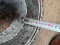 Стар меден тиган и медна тава, снимка 8